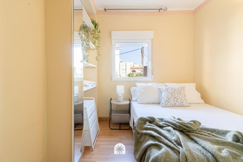 Posteľ alebo postele v izbe v ubytovaní Mediterranean Way - Bohemian apartment