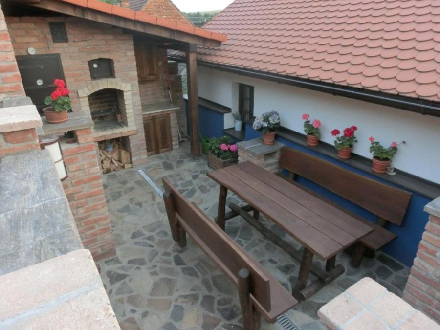 Balkon lub taras w obiekcie Sklipek U Tomáša
