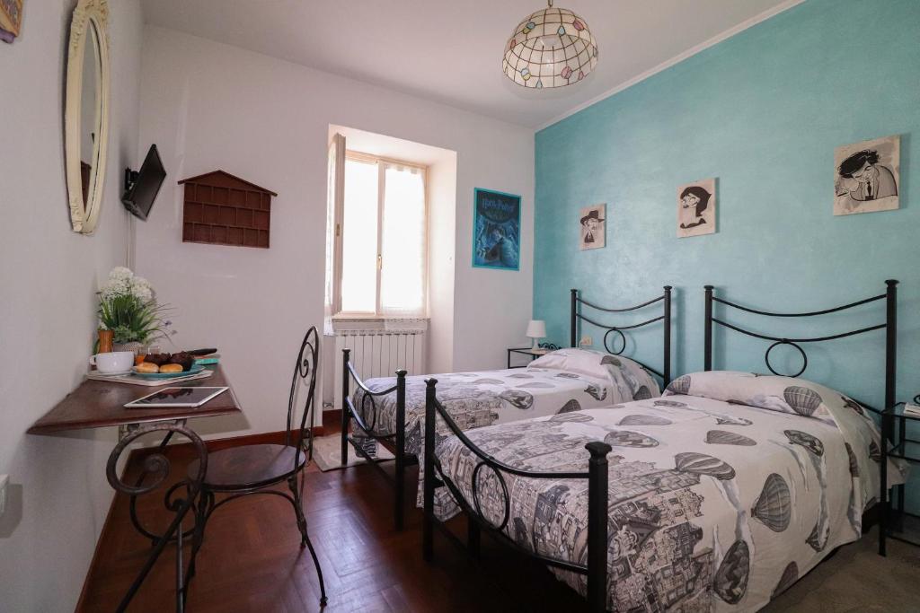 Postel nebo postele na pokoji v ubytování Da Stea guest house