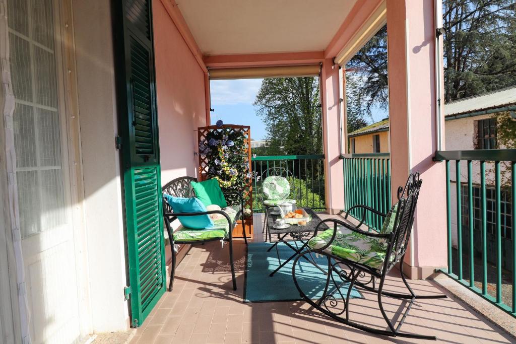 Balkón nebo terasa v ubytování Da Stea guest house