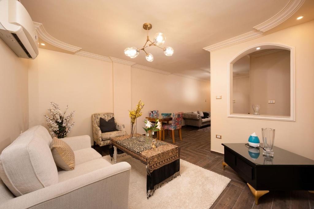 Posezení v ubytování VESTA - Heliopolis Residence