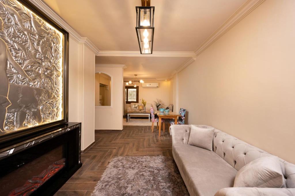 Posezení v ubytování VESTA - Heliopolis Residence