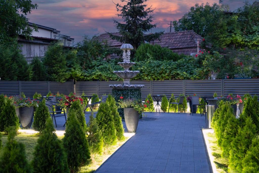 Zahrada ubytování Fit Residence II