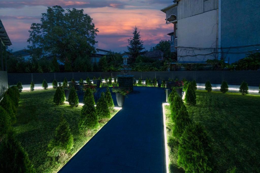 Zahrada ubytování Fit Residence II