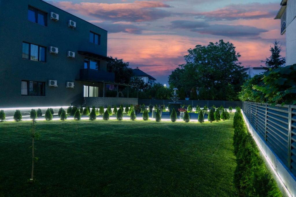 Zahrada ubytování Fit Residence II