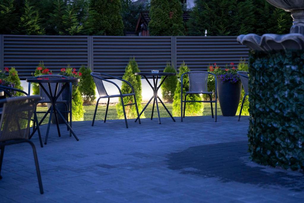 Zahrada ubytování Fit Residence II