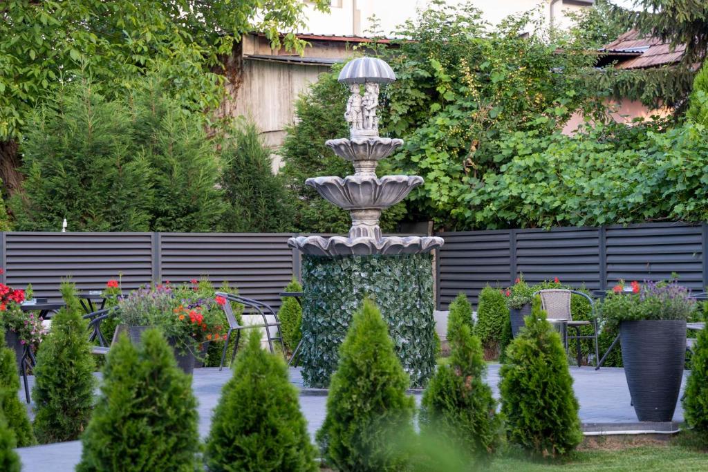 Zahrada ubytování Fit Residence II