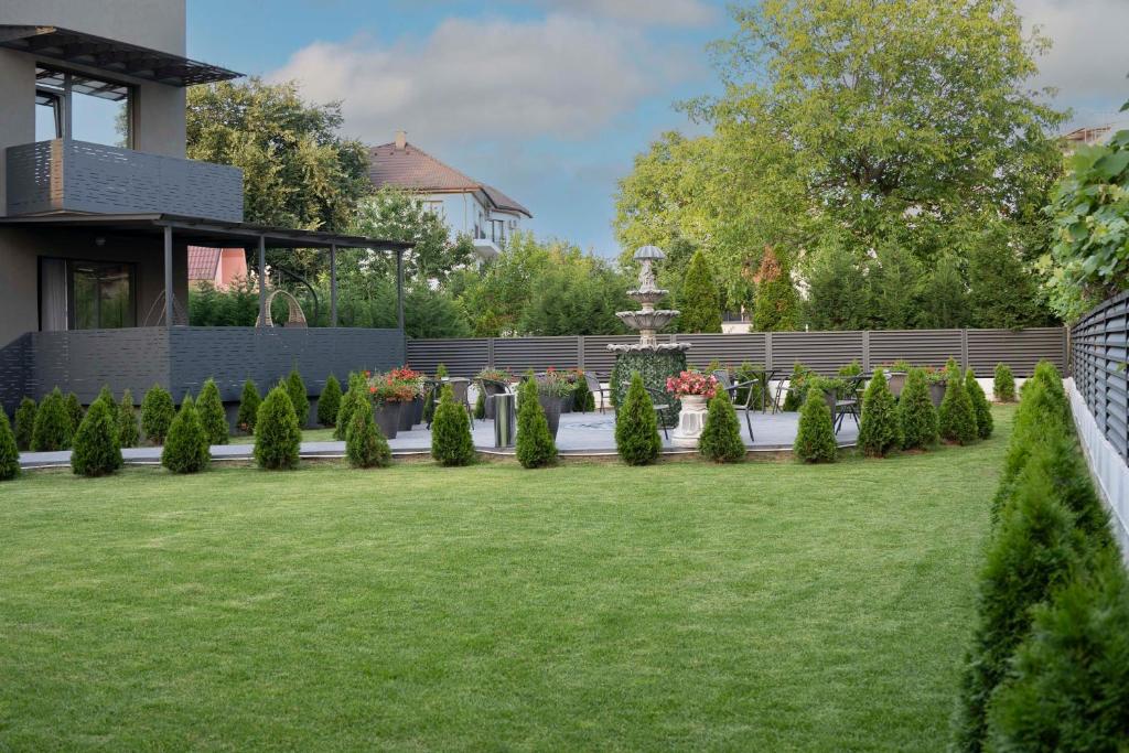 Zahrada ubytování Fit Residence II