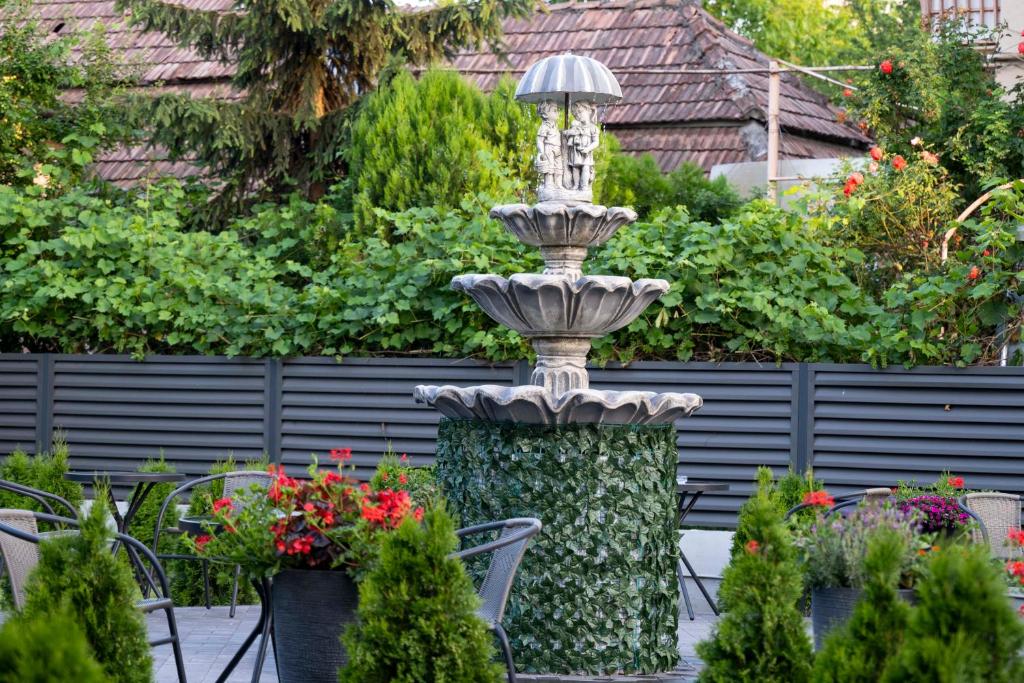 Zahrada ubytování Fit Residence II