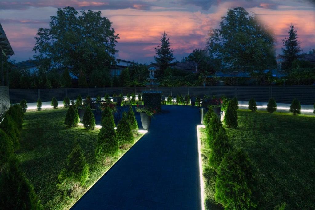 Zahrada ubytování Fit Residence II