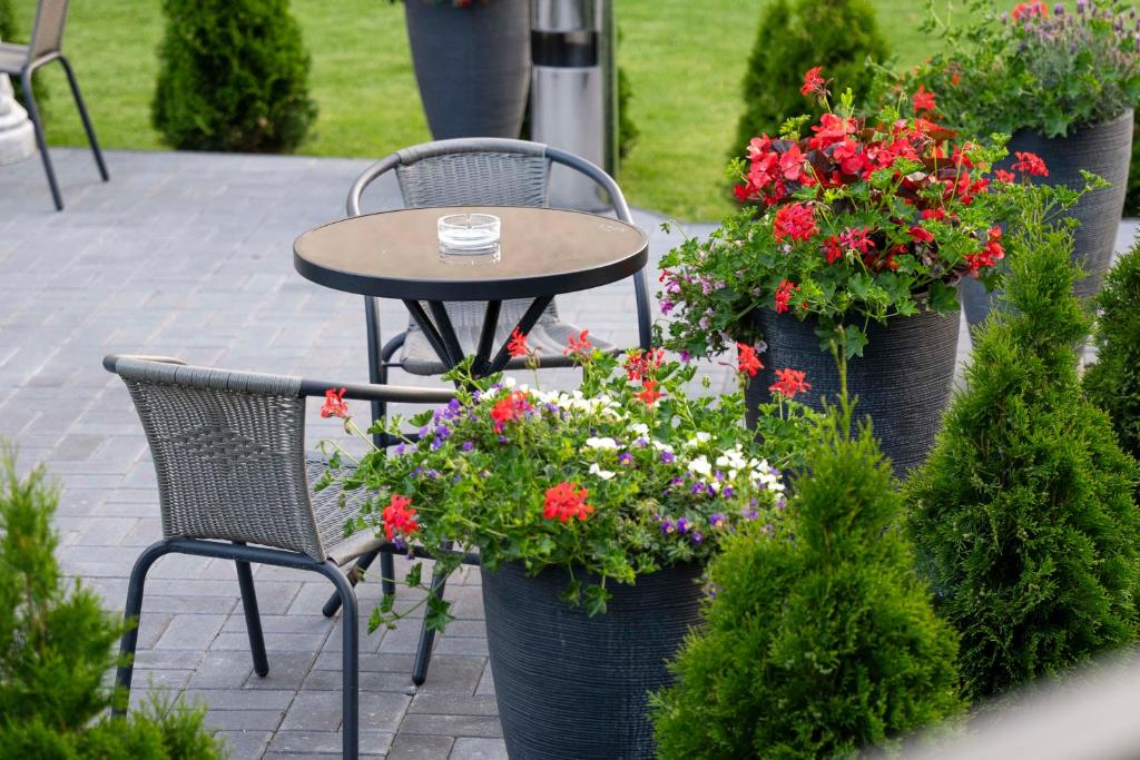 Zahrada ubytování Fit Residence II