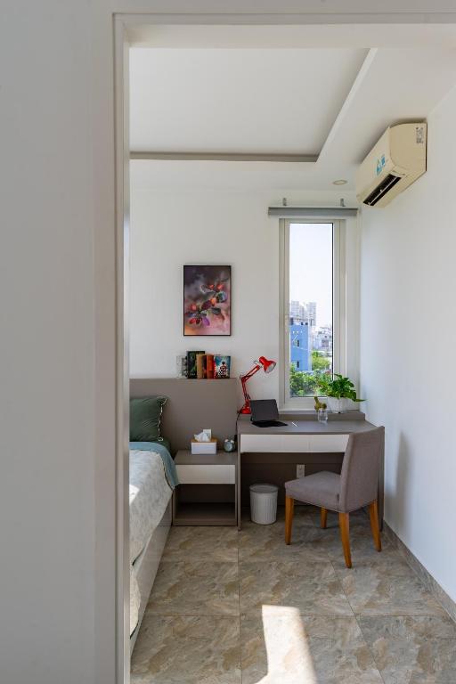 Posezení v ubytování Thao Dien Coliving 2