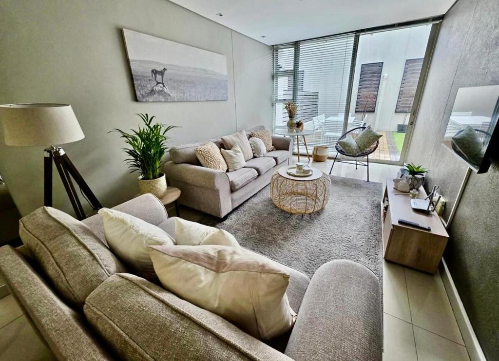 Χώρος καθιστικού στο Stay at Andringa Walk Luxury Apartment
