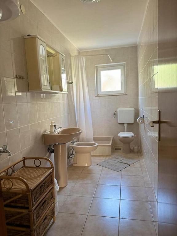 Koupelna v ubytování Apartments Marković