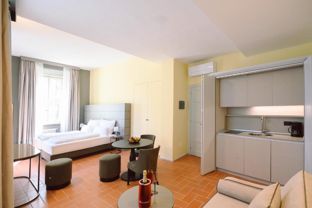 Posezení v ubytování Palazzo Froussard B&B and Living