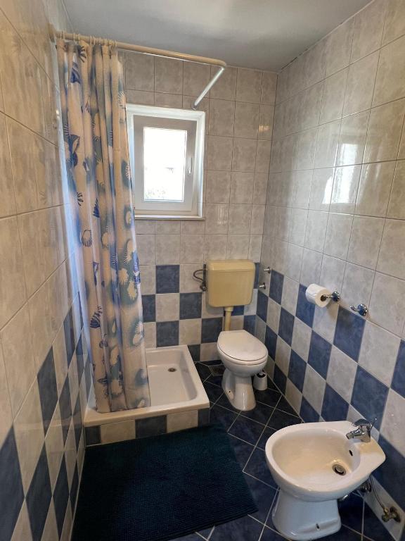 Koupelna v ubytování Apartments Marković