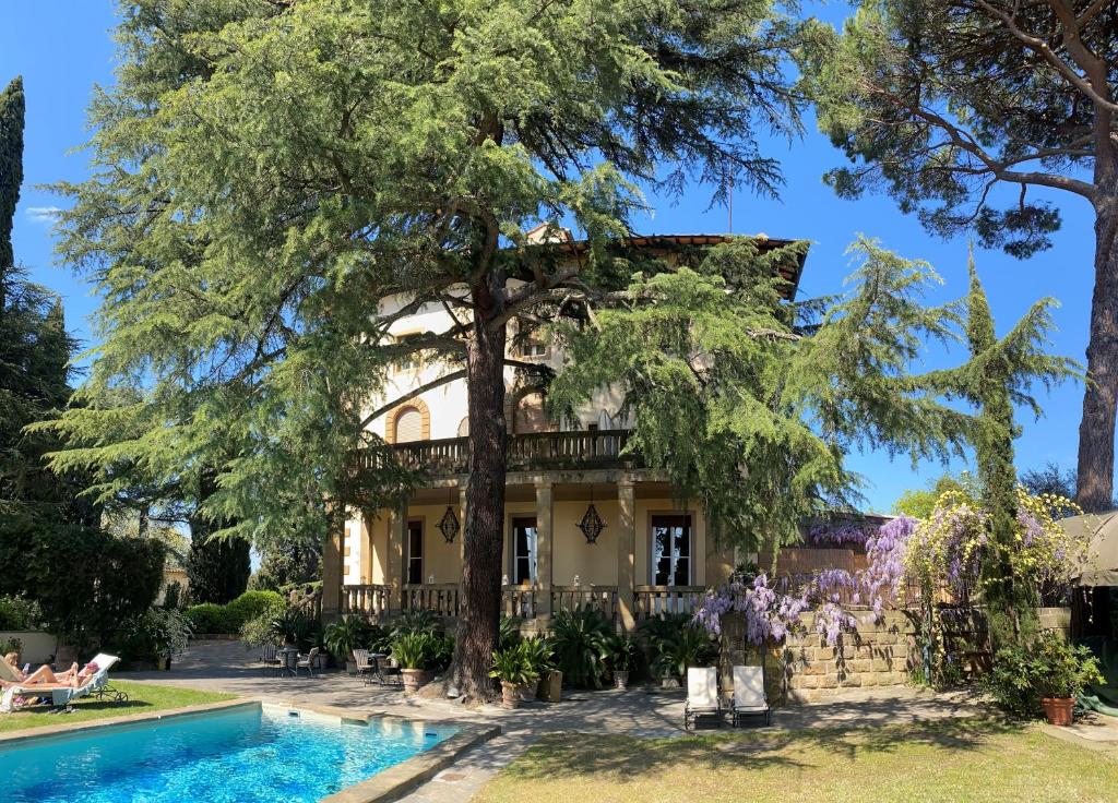 Bazén v ubytování Park Palace Hotel nebo v jeho okolí