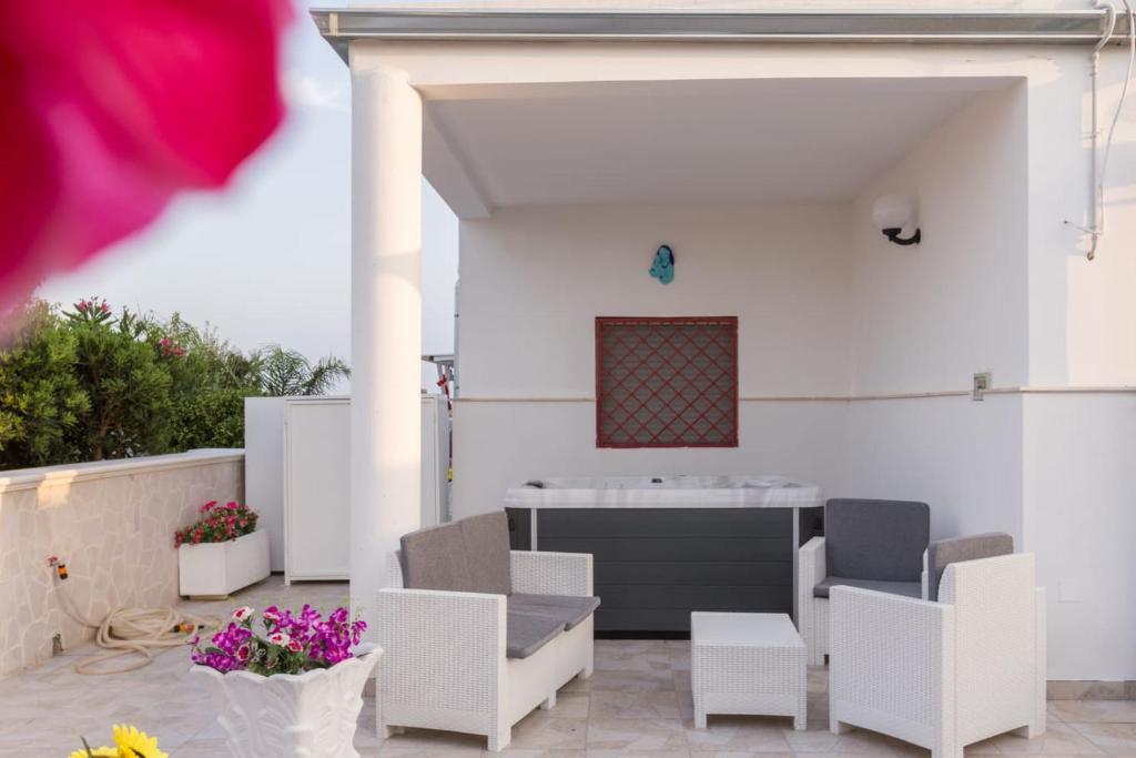 Posedenie v ubytovaní Luna Rossa Salento - Casa Blu