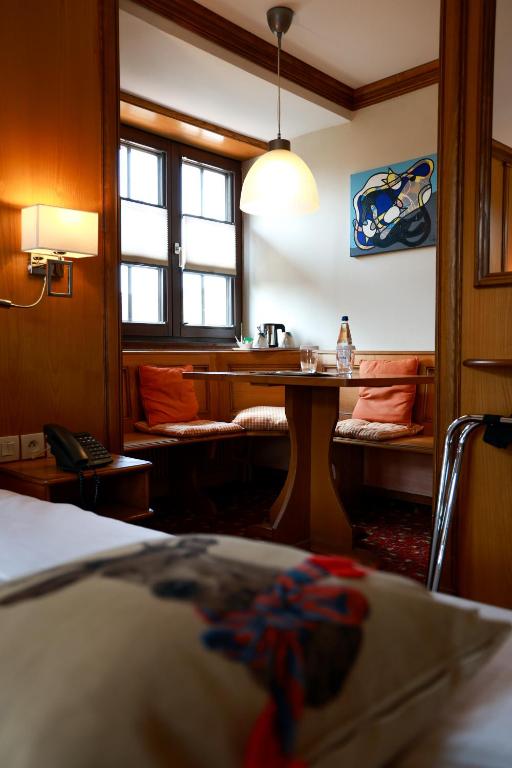 Posezení v ubytování Hotel - Restaurant Le Cerf & Spa