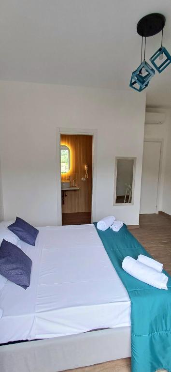 Postel nebo postele na pokoji v ubytování G&A rooms