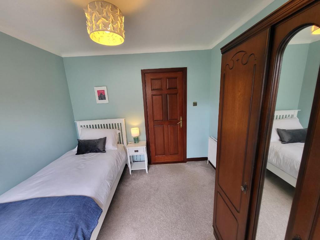 Postel nebo postele na pokoji v ubytování Mullaghmore Holiday Home