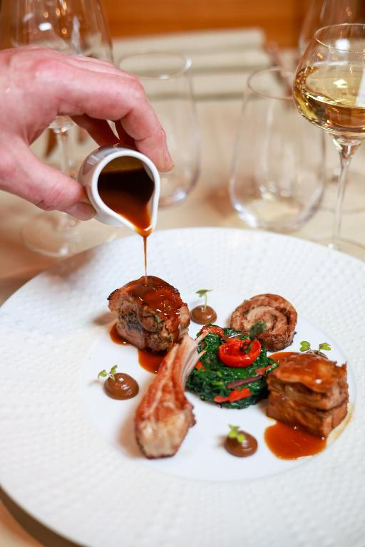Nápoje v ubytování Hotel - Restaurant Le Cerf & Spa