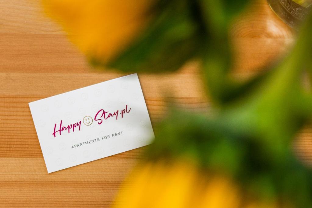 Certifikát, ocenenie alebo iný dokument vystavený v ubytovaní Happy Stay Apartments Osiek