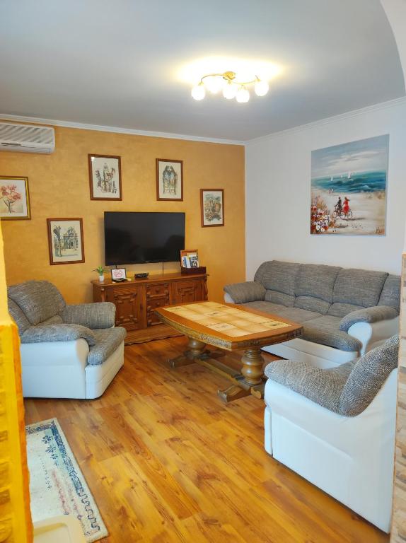 Posezení v ubytování M&R apartmani Rovinj