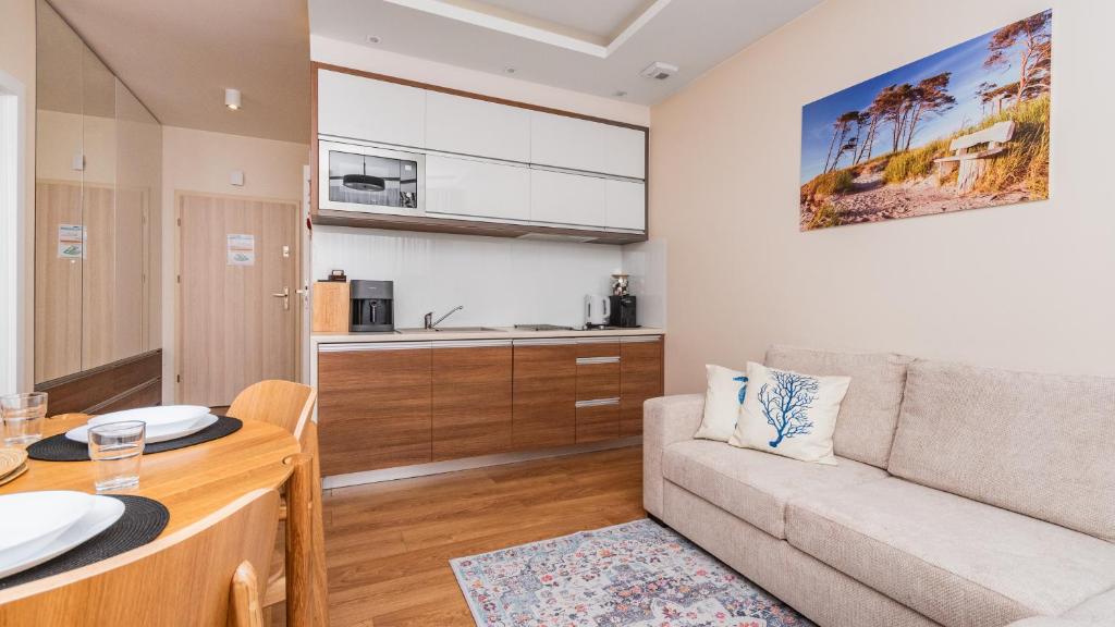 Apartamenty Sun & Snow Marina Kąty Rybackie - blisko Zalewu Wiślanego i portu - One-Bedroom Apartment