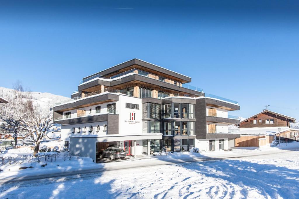 Hubertus Logis Apartments v zimě