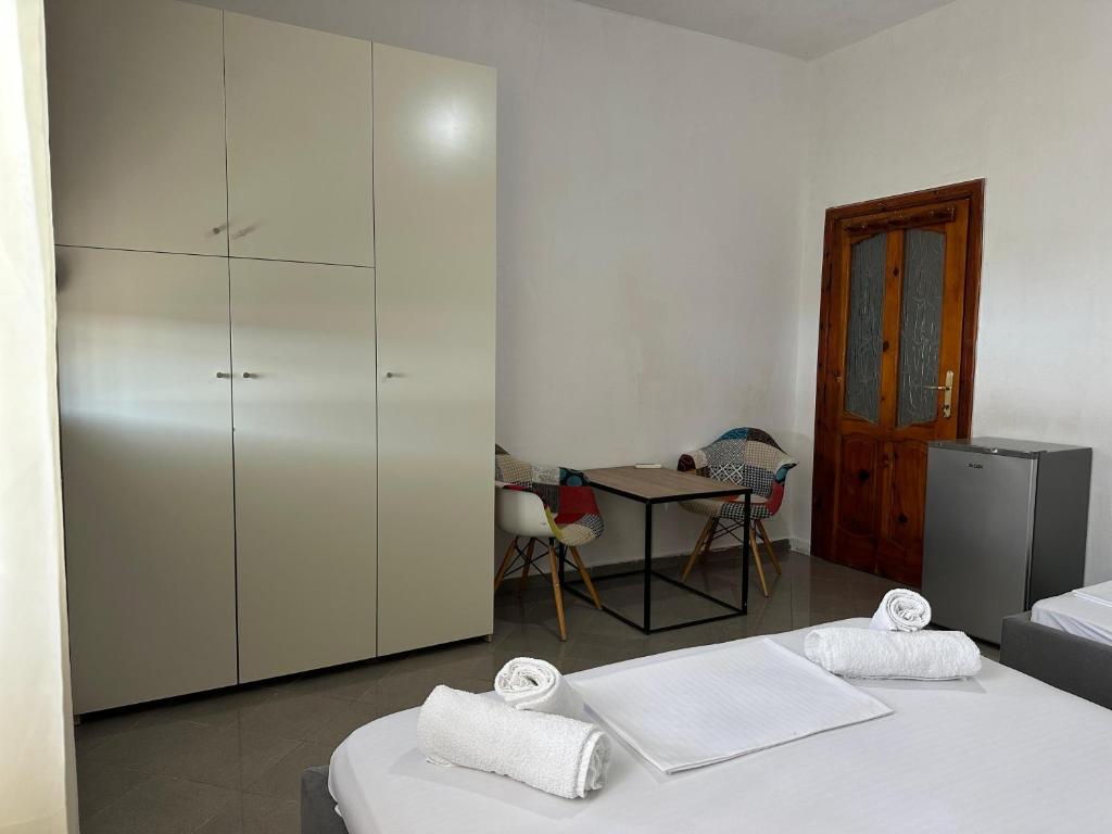 Postel nebo postele na pokoji v ubytování Vila Sosana