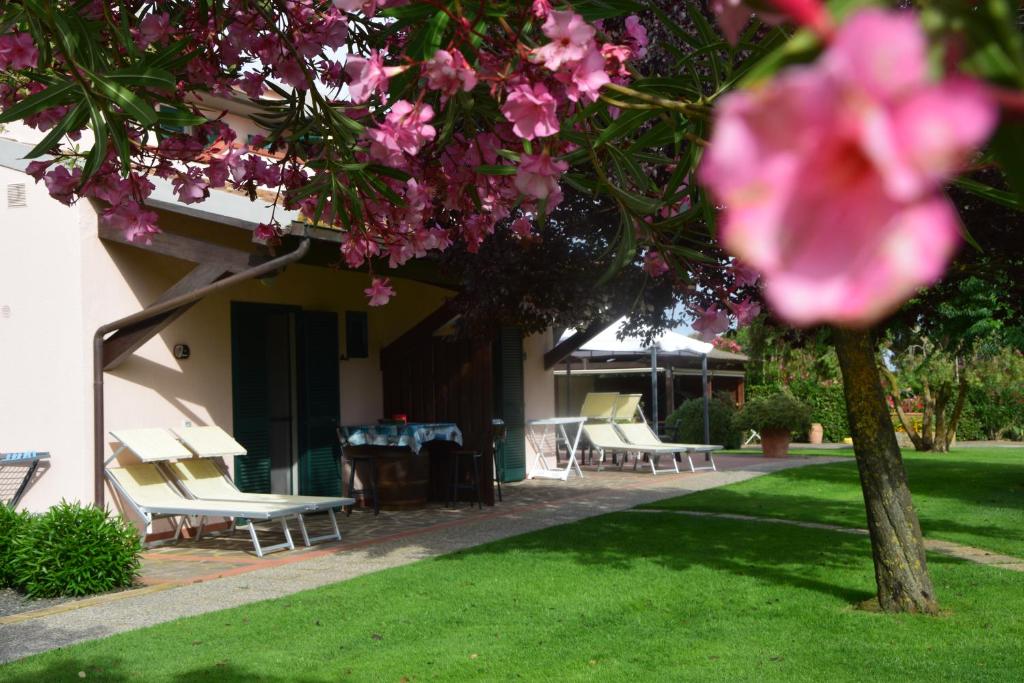 Zahrada ubytování Agriturismo Bocci