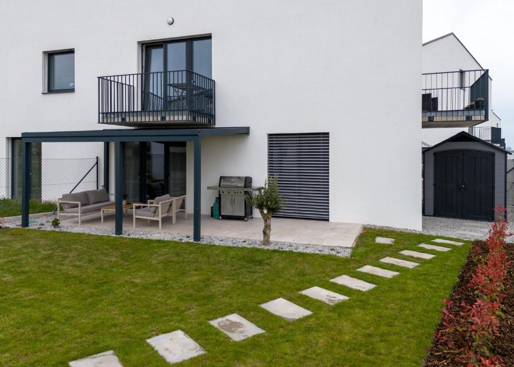 Budova, kde se apartmán nachází