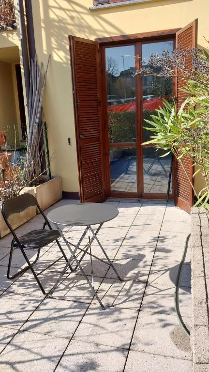 Balkón nebo terasa v ubytování B&B 7 Laghi