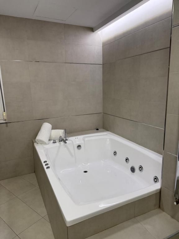Koupelna v ubytování Hotel Nuevo Palas