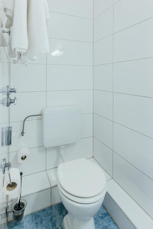 Koupelna v ubytování Hotel Commerz Hamburg
