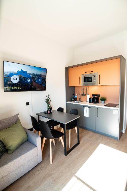 Homaris Apartments Winterhude - Resim 39