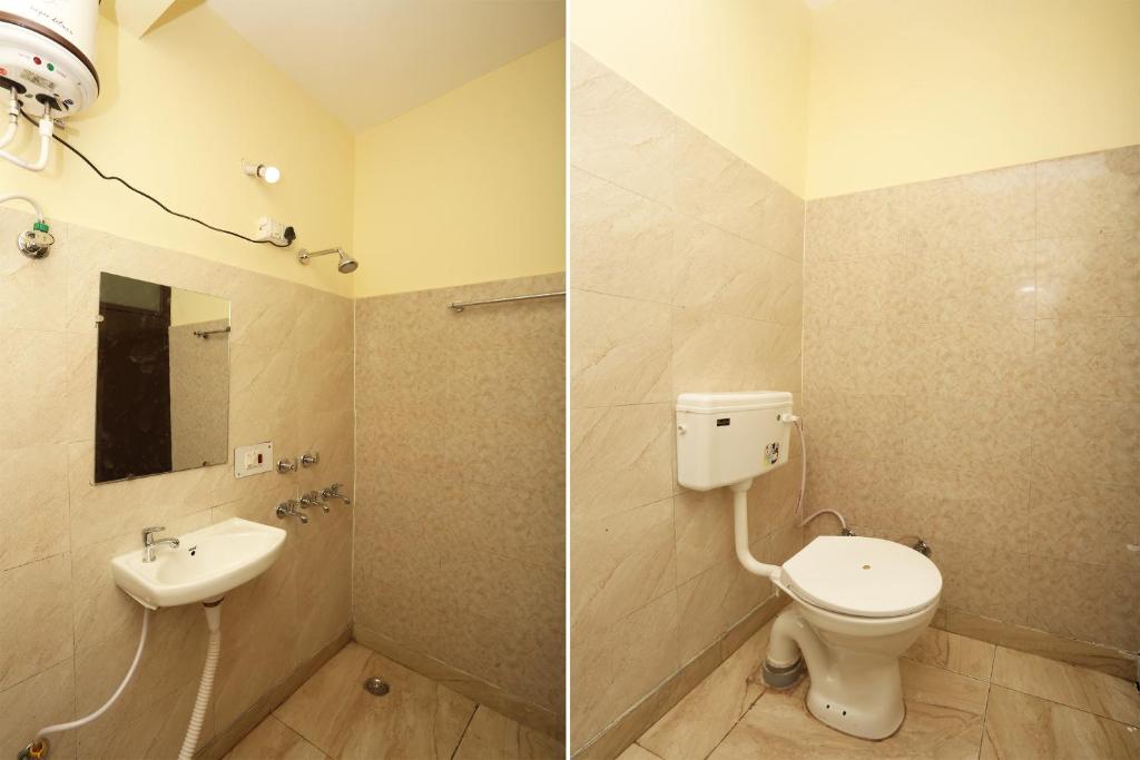 Koupelna v ubytování Hotel O Dream Connect