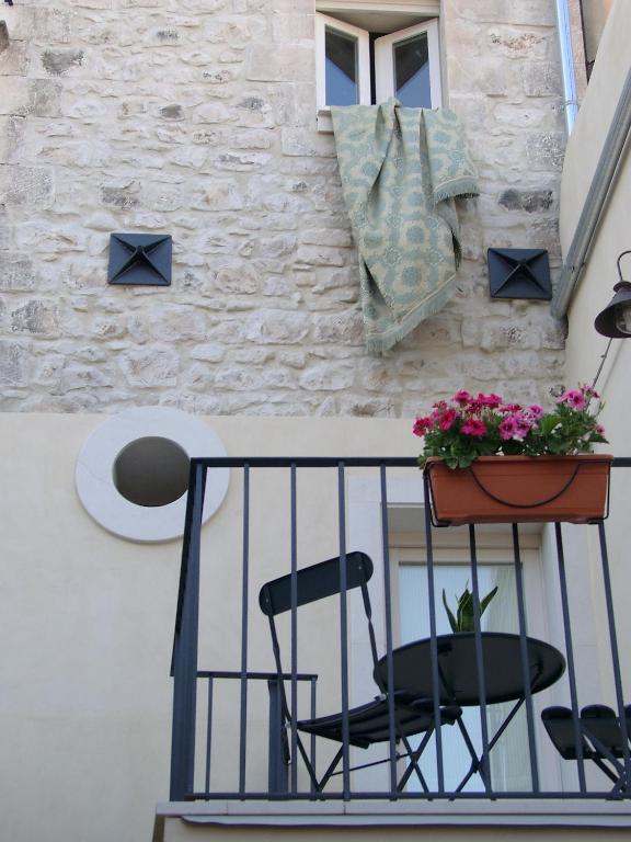 Balkón nebo terasa v ubytování Chicchi Di Melograno