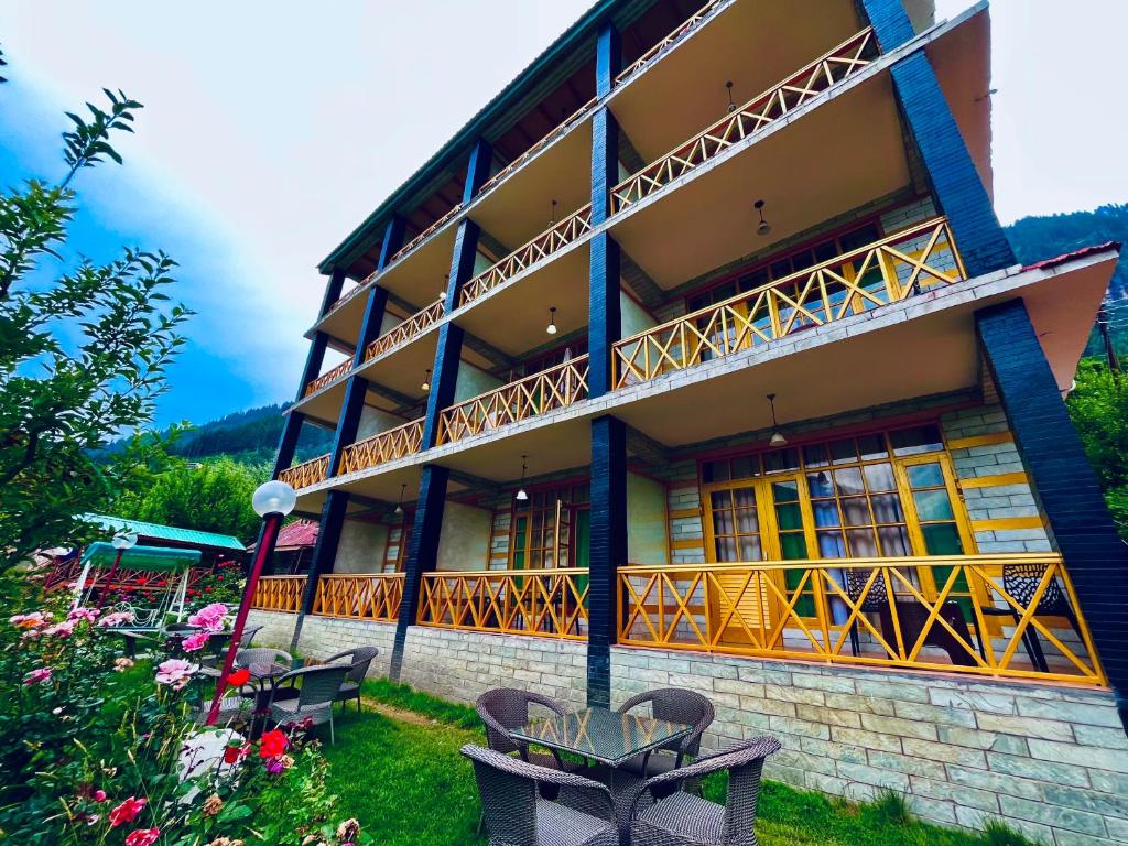 Budova, kde se hotel nachází