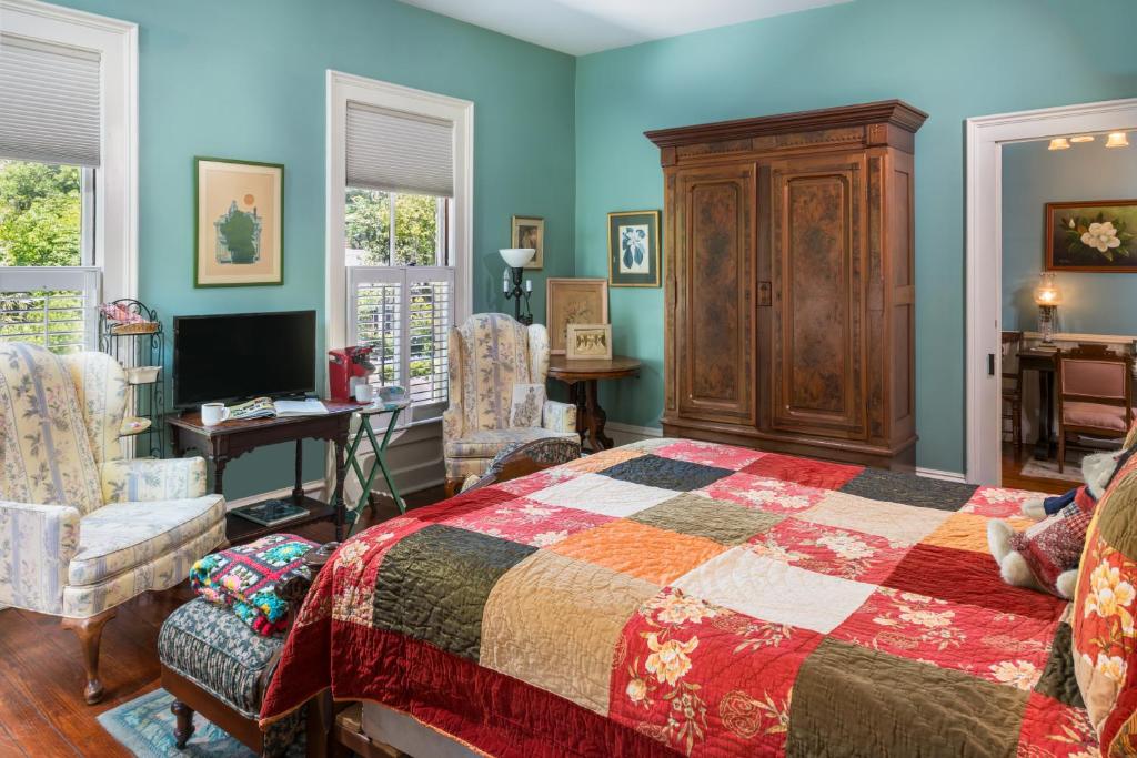 Magnolia Plantation & Cottages - Chambre Lit Queen-Size De Luxe