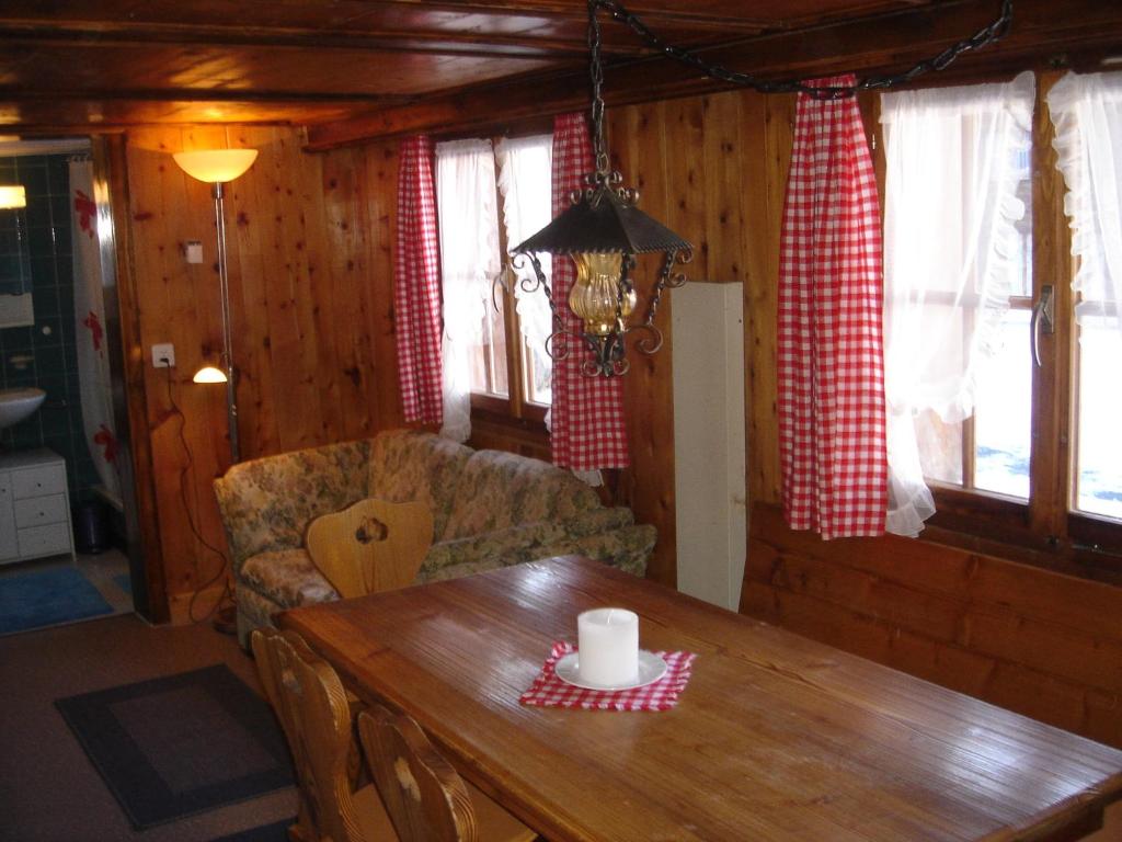 Posezení v ubytování Chalet Edith Oberems
