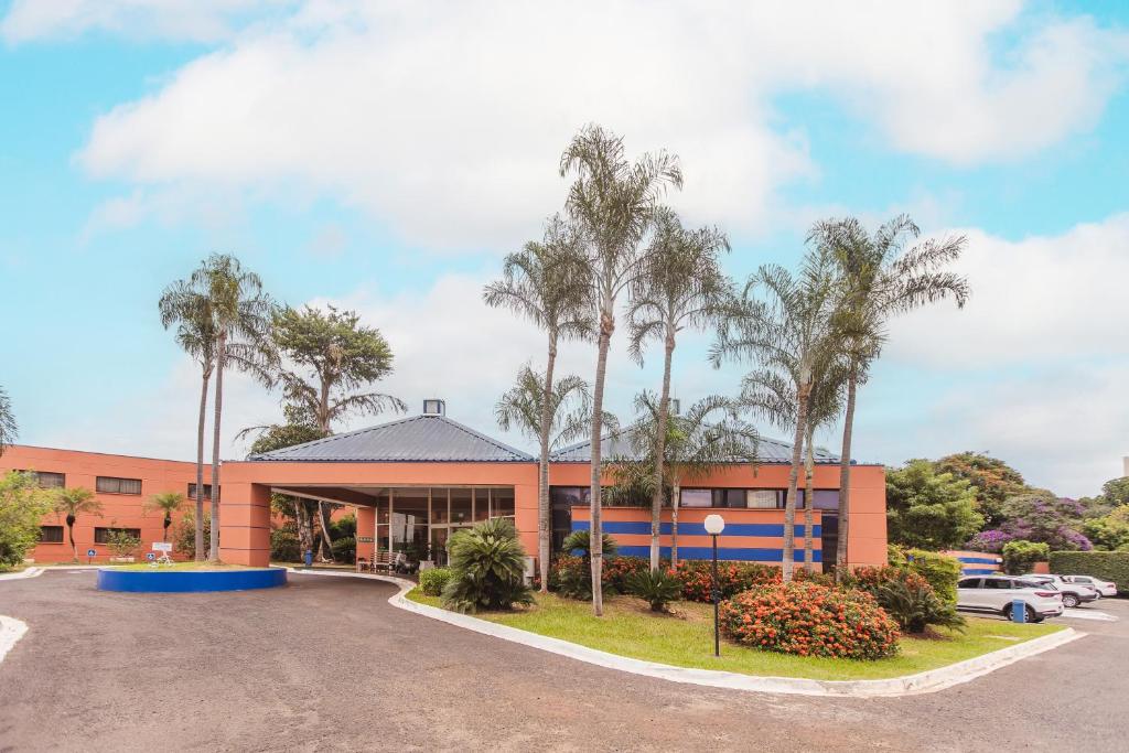 O edifício em que o hotel se localiza