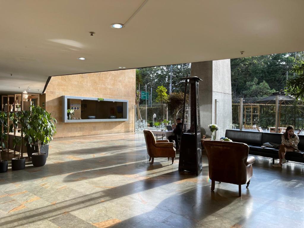 Posezení v ubytování Suites - Hotel Rioverde