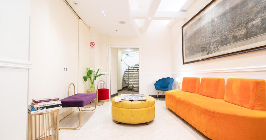 Posezení v ubytování Hotel Windrose