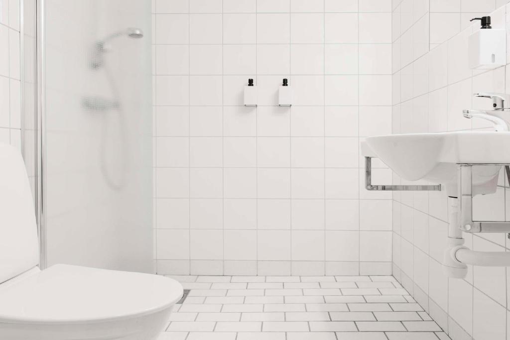 Koupelna v ubytování Scandic Västerås