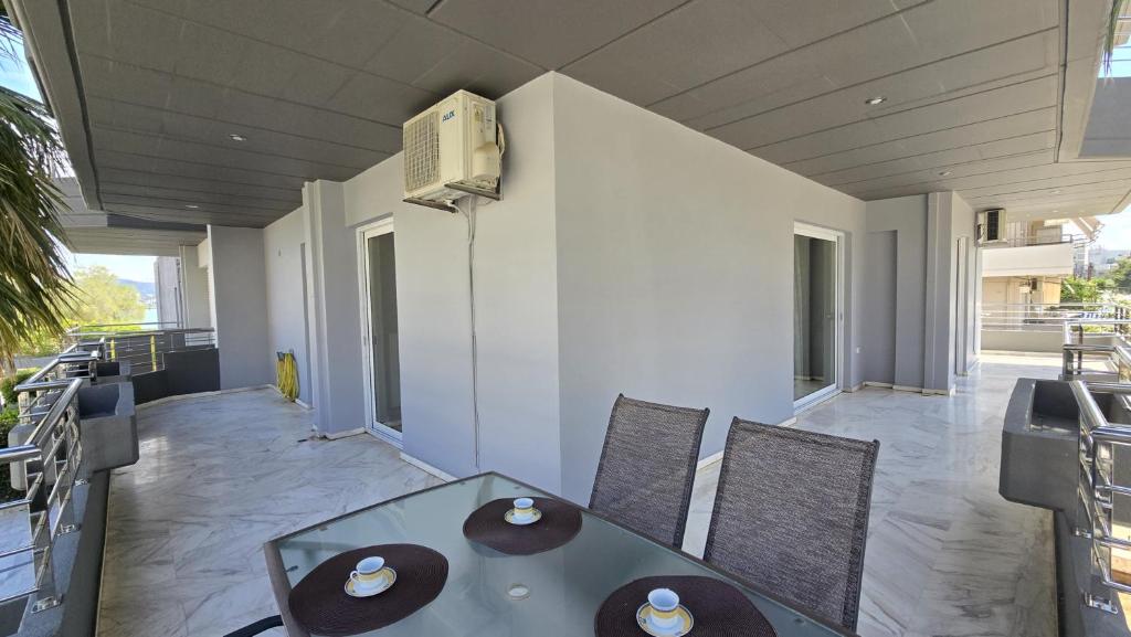 Posezení v ubytování Sea View Apartment
