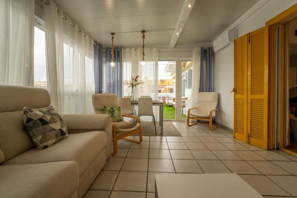 Et opholdsområde på Atico punta