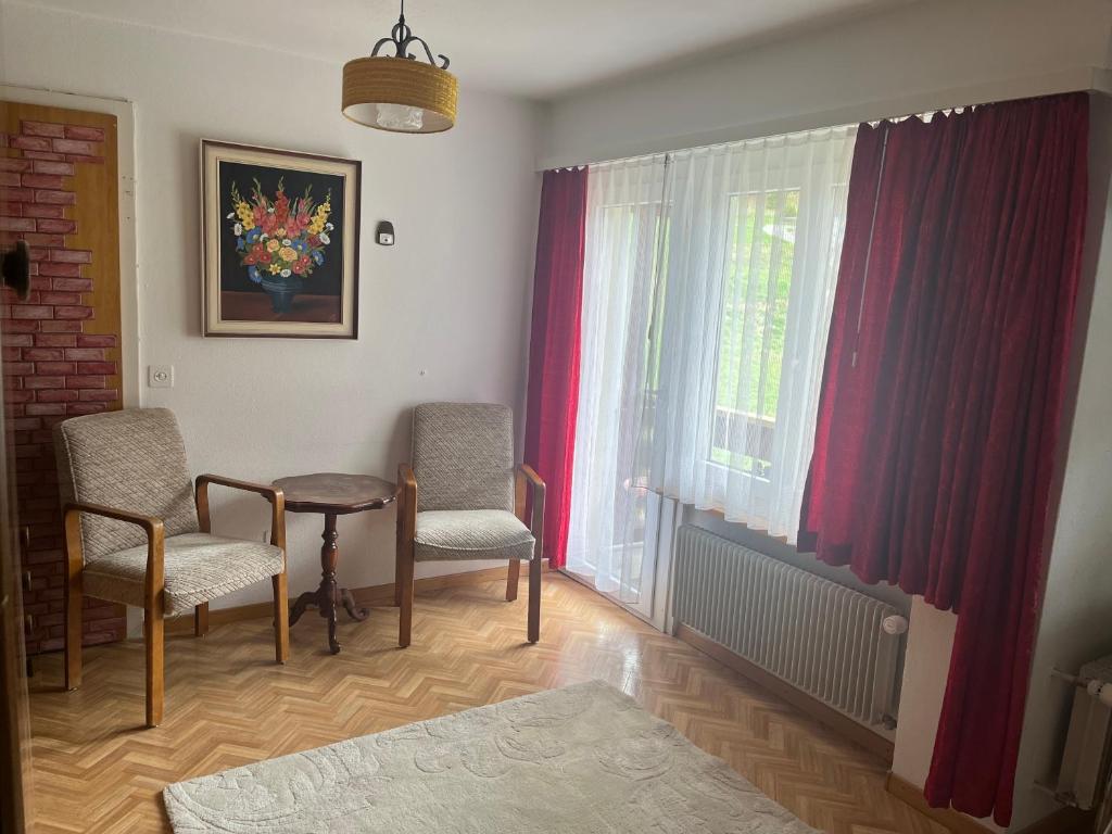 Posezení v ubytování annelisestudio