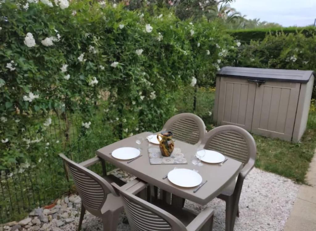 Zahrada ubytování Studio avec jardin privatif